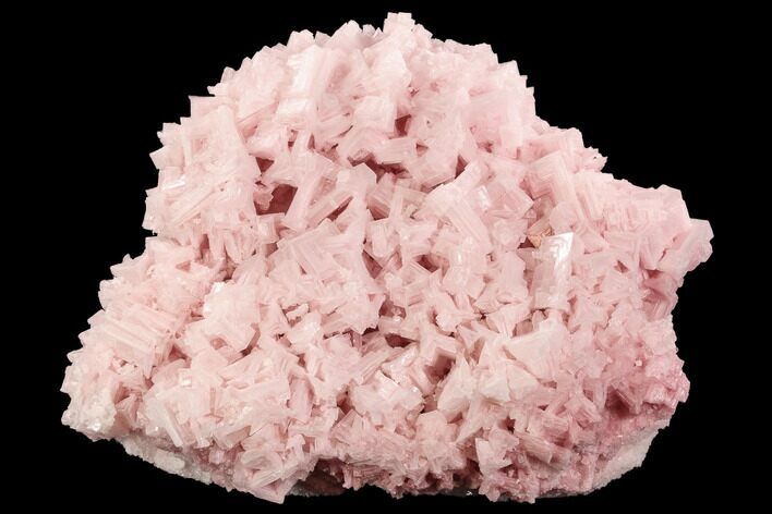 Pink Halite Crystal Plate - Trona, California #94050